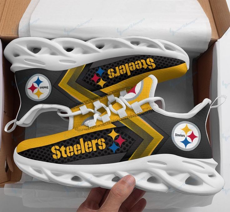 Pittsburgh Steelers Shine Max Soul Shoes 1 Pittsburgh Steelers Shine Max Soul Shoes