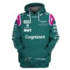 Sebastian Vettel Aston Martin Lover Hoodie Zip Hoodie 3D