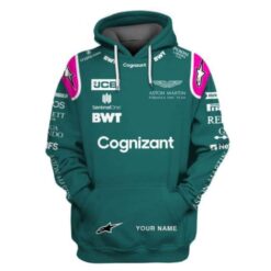 Sebastian Vettel Aston Martin Lover Hoodie Zip Hoodie 3D