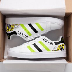 Valentino Rossi Black 2 Stan Smith Shoes