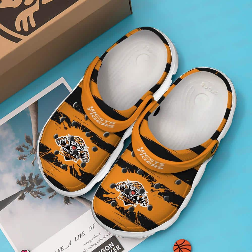 Wests Tigers Soft Clogs 1 Wests Tigers Soft Clogs