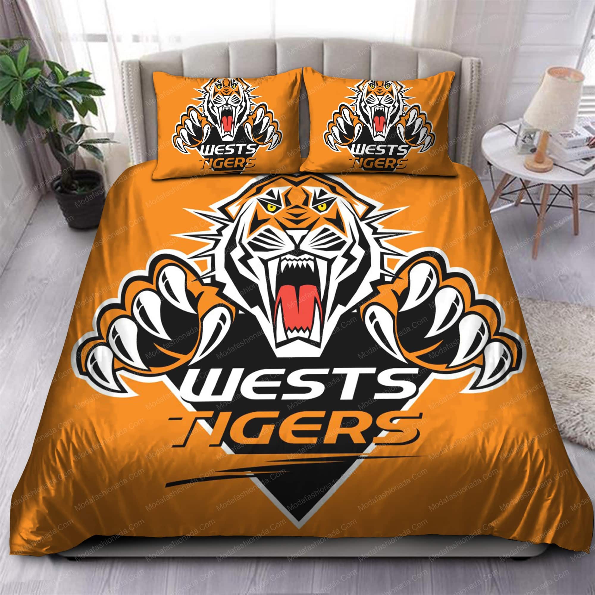 Wests Tigers Lover Bedding Set 1 Wests Tigers Lover Bedding Set
