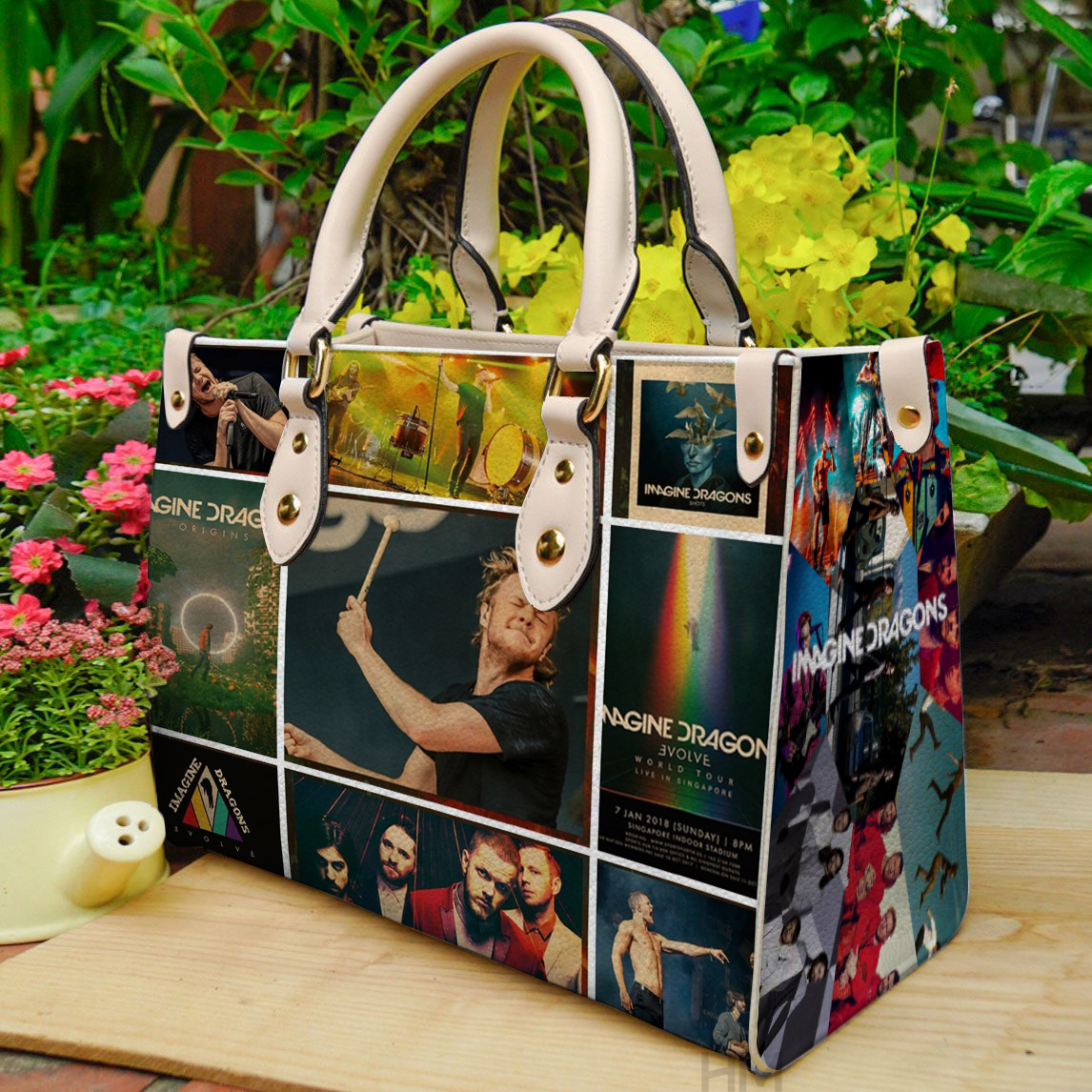 Imagine Dragons 4 Leather Handbag 1 Imagine Dragons 4 Leather Handbag