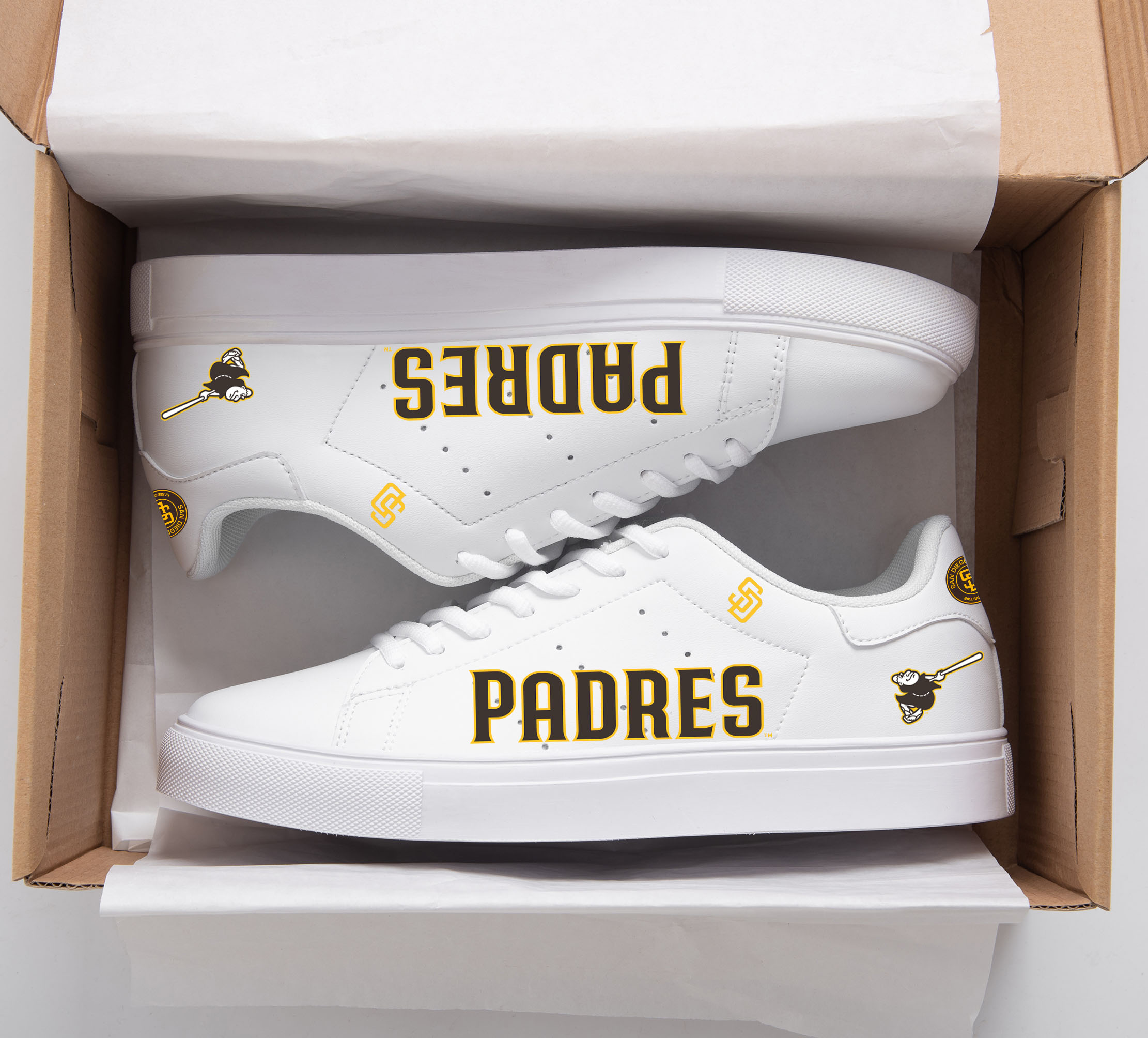 San Diego Padres Stan Smith Shoes 1 San Diego Padres Stan Smith Shoes