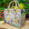 Rick And Morty 1 Leather Handbag