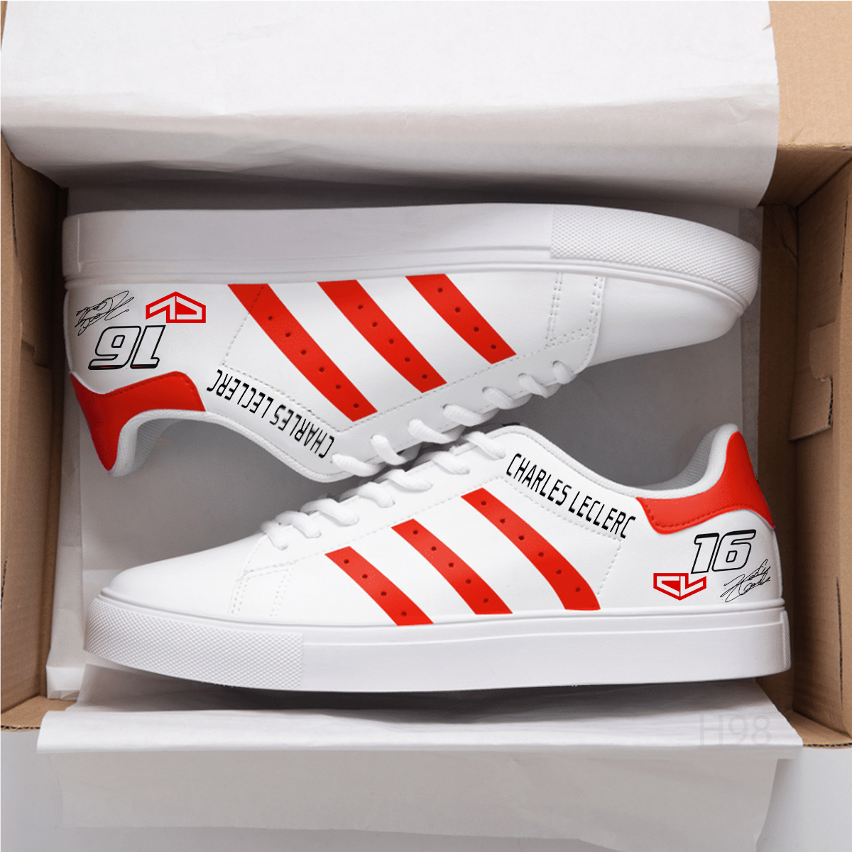 Charles Leclerc Stan Smith Shoes 1 Charles Leclerc Stan Smith Shoes
