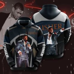 Usher Raymond IV Hoodie Zip Hoodie 3D
