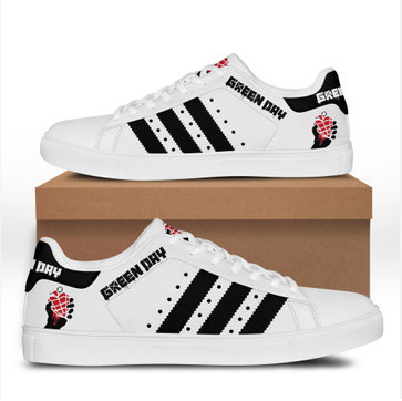 Green Day Stan Smith Shoes 1 Green Day Stan Smith Shoes