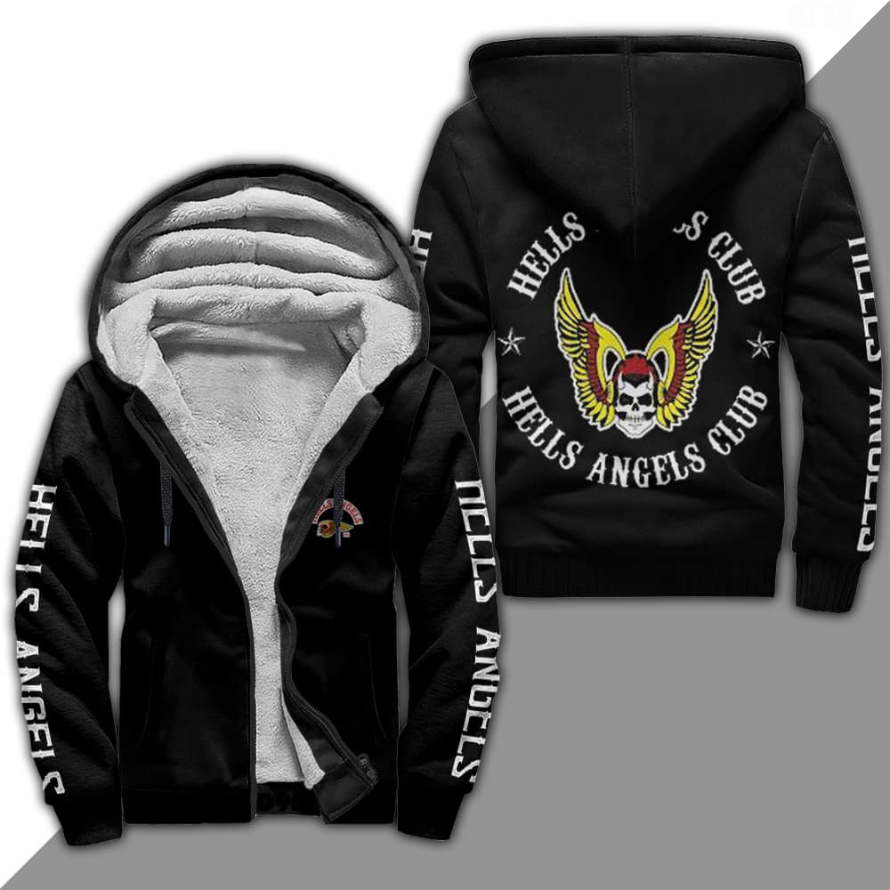 Hells Angels Fleece Jacket 1 Hells Angels Fleece Jacket