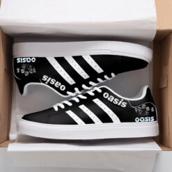 OASIS Black Stan Smith Shoes