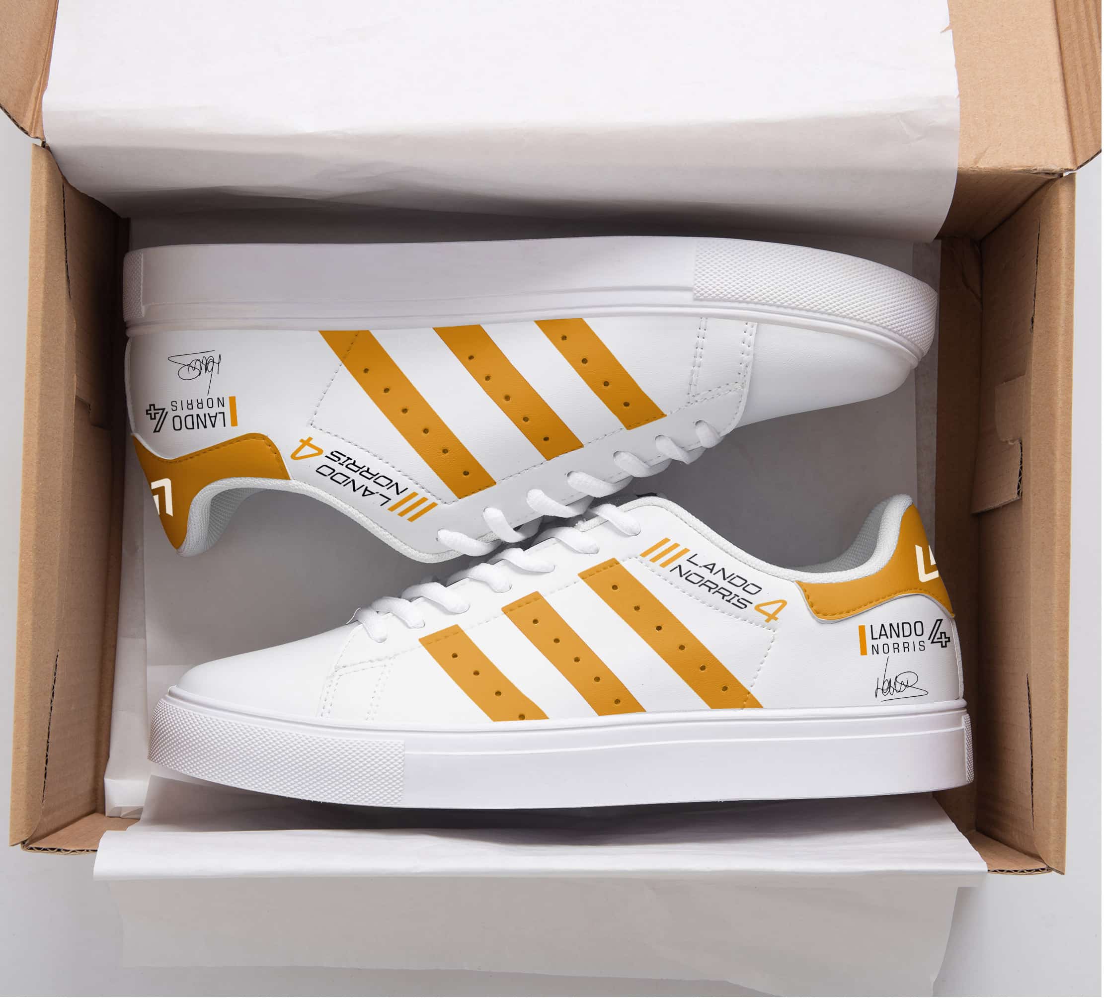 Lando Norris Stan Smith Shoes 1 Lando Norris Stan Smith Shoes
