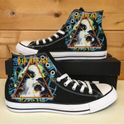 Def Leppard High Top Shoes