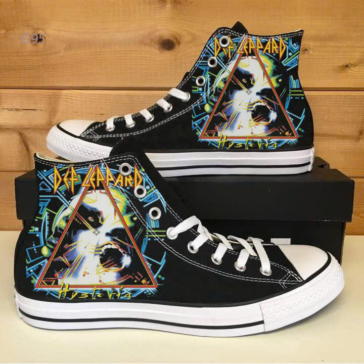 Def Leppard High Top Shoes 1 Def Leppard High Top Shoes