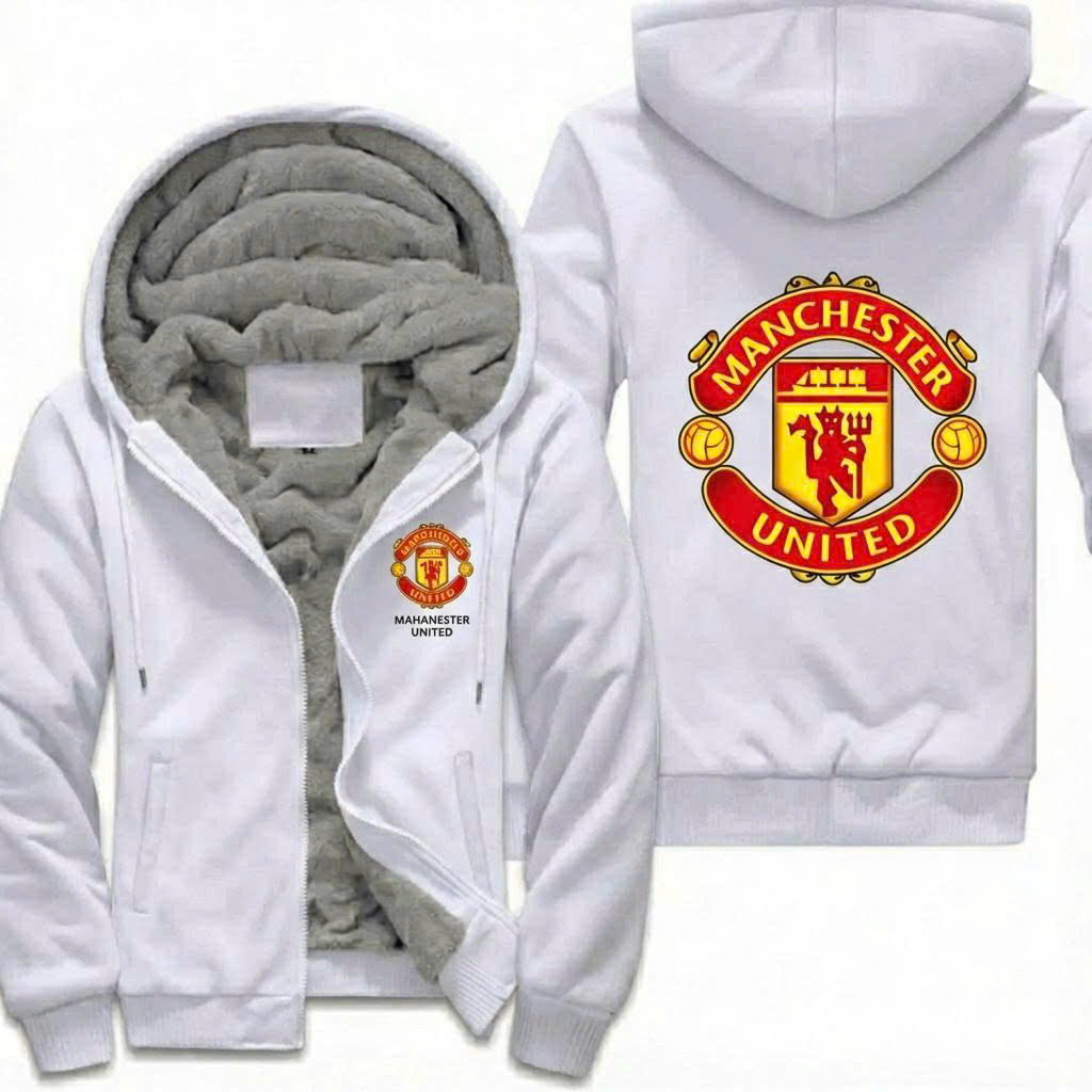 Manchester United 3 Fleece Jacket 1 Manchester United 3 Fleece Jacket