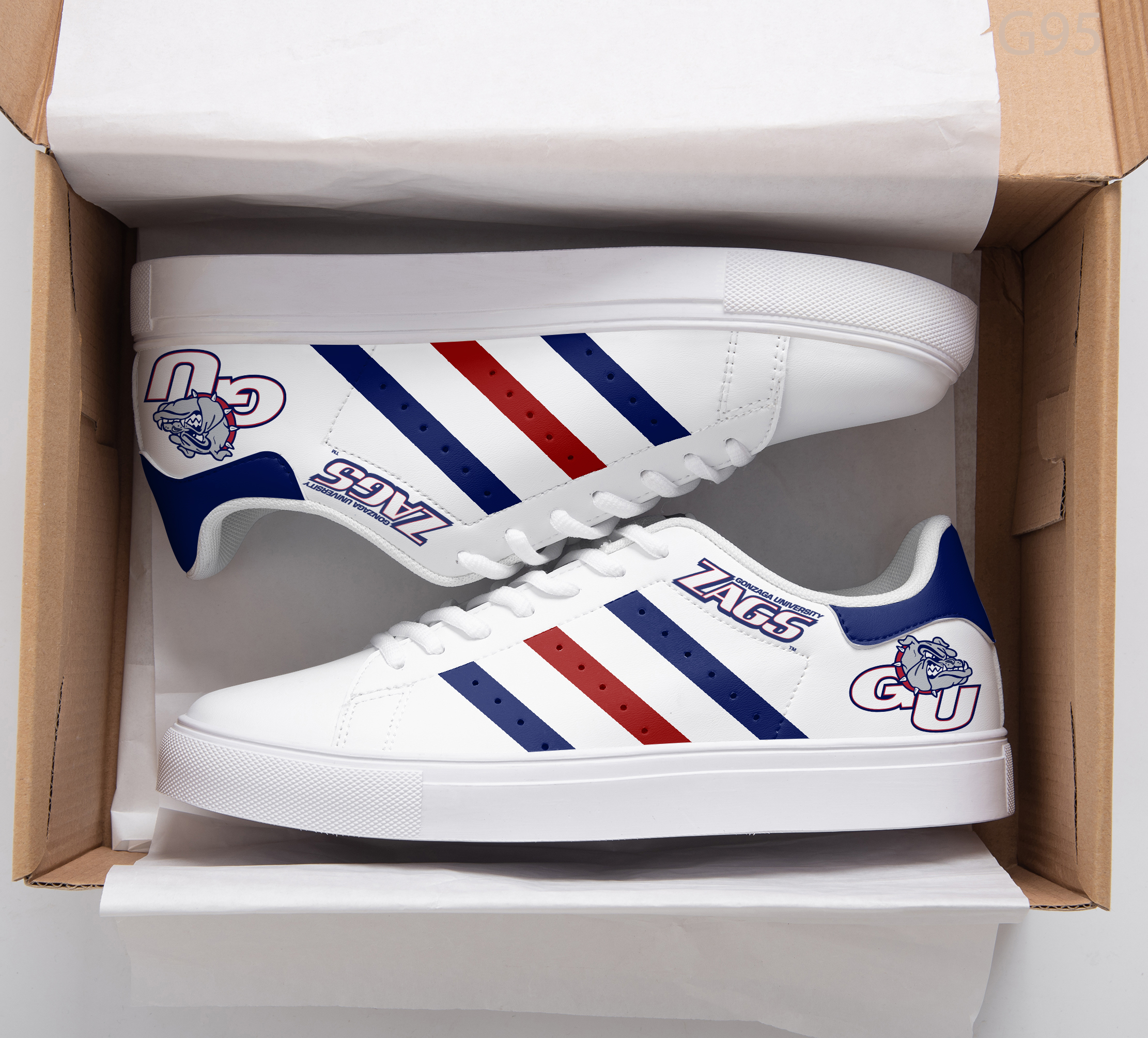 Gonzaga Bulldogs 1 Stan Smith Shoes 1 Gonzaga Bulldogs 1 Stan Smith Shoes