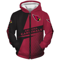 Arizona Cardinals 2 Hoodie Zip Hoodie 3D