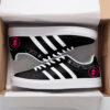 Zoé Band Black Stan Smith Shoes