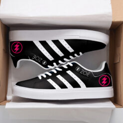Zoé Band Black Stan Smith Shoes