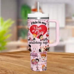 Alternative view of I Love Lucy 40oz Tumbler