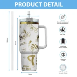 ABBA 40oz Tumbler 4 size tumbler 40Oz