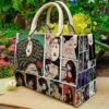 Amy Winehouse Lover a8 Leather Handbag